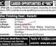 Lahore Shafi Roso Chom New In Pakistan Jobs 2022 Advertisement