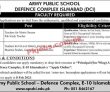 Latest Army Public School & College Aps&c Jobs 2023