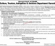 Latest Culture Tourism Department Jobs 2023 | Culture Tourism Antiquities &