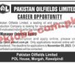 Latest Pol Jobs Management Jobs At Pakistan Oilfields Limited Jobs