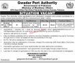 Ministry Of Maritime Affairs Jobs 2022 | Gwadar Port Authority