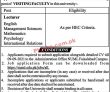 Numl University Pk Jobs 2021 | Numl University Announced Latest