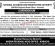 National Database & Registration Authority Nadra Jobs 2022 | National