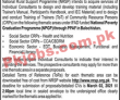 National Rural Support Programme (NRSP) NGO Jobs 2021