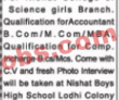 Nishat College of Science Latest Advertisement PK Jobs 2021