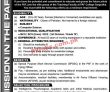 Paf Jobs 2023 | Pakistan Air Force College Head Office