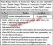 Peeca Jobs 2022 | Punjab Energy Efficiency And Conservation Agency