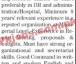 Prcs Jobs 2022 | Pakistan Red Crescent Society Pcrs Head