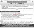 Rangers Cadet College Announced Latest Advertisement Pk Jobs 2021