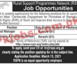 Rural Support Programmes Network (RSPN) NGO PK Jobs 2021