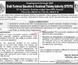 Tevta Jobs 2022 | Technical Education & Vocational Training Authority