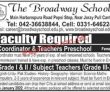 The Broadway School Jobs January 2022