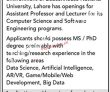 Today New Jobs In Pakistan Beaconhouse National University Bnu Jobs