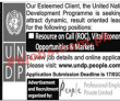 United Nation Development Programme (UNDP) PK Jobs 2021
