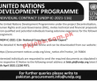 United Nations Development Programme (undp) Management Pk Jobs 2021