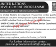 United Nations Development Programme (UNDP) PK Jobs 2021