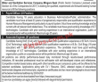 Water & Sanitation Services Company Management PK Jobs 2021