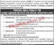 Latest Lahore Garrison Education System Lges jobs 2023