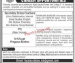 New Govt Jobs In Pakistan Fazaia Inter College Jobs 2022